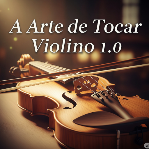 Marcio Stefanuto tocando violino, capa do curso online "A Arte de Tocar Violino"