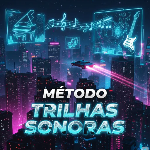 Capa do curso online de trilhas sonoras com Marcio Stefanuto.